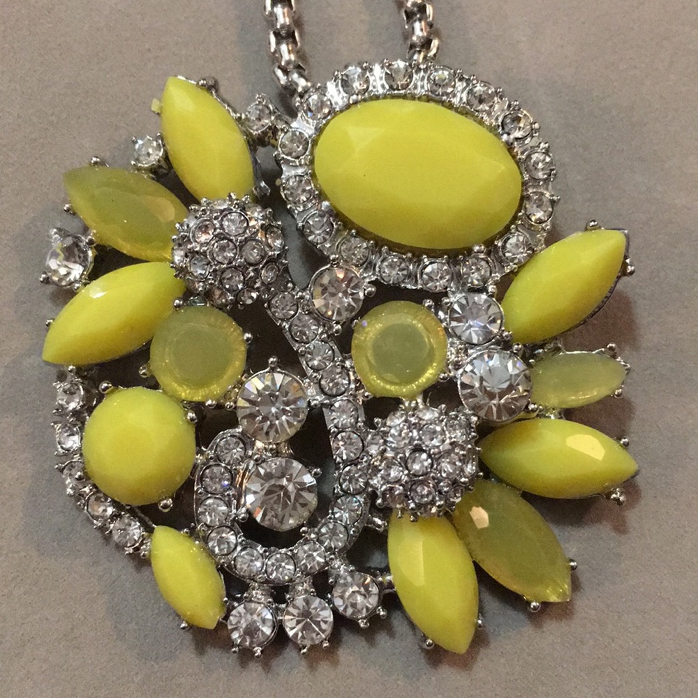 Brand New Lydell NYC Yellow Long Necklace